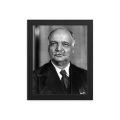 Charles Curtis framed print on a plain backdrop in size 8"x10".