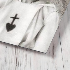 Charles de Foucauld metal print mockup