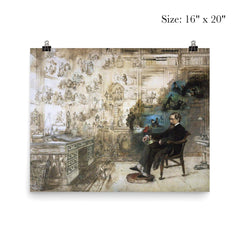 Charles Dickens - Dickens' Dream by Robert William Buss poster 2