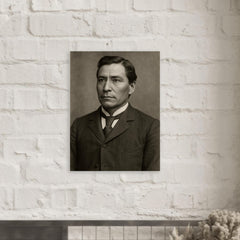 Charles Eastman metal print mockup