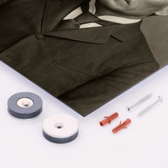 Charles Eastman metal print mockup