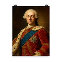 Charles Edward Stuart poster on a plain backdrop in size 8"x10".
