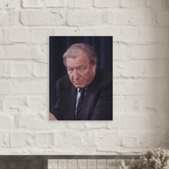 Charles Haughey metal print mockup