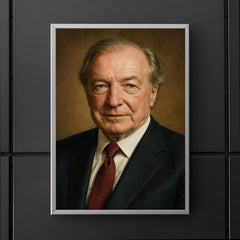 Charles Haughey portrait poster 5
