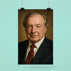 Charles Haughey portrait poster 6