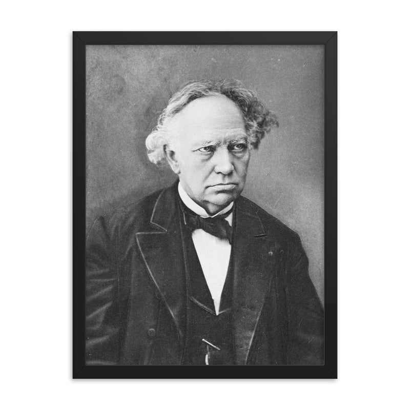 Charles Hermite framed print on a plain backdrop in size 18