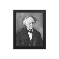 Charles Hermite framed print on a plain backdrop in size 8"x10".