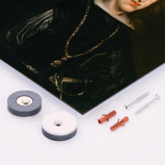 Charles II of Spain metal print mockup