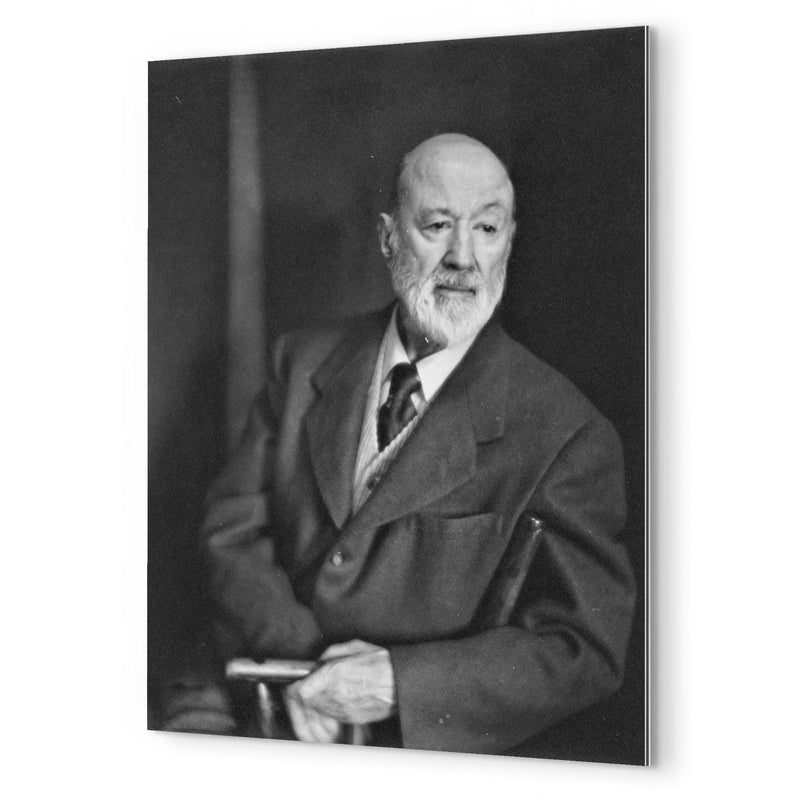 Charles Ives metal print mockup