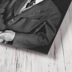 Charles Ives metal print mockup