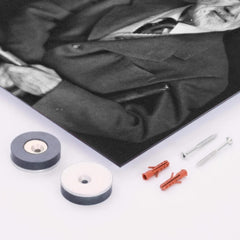 Charles Ives metal print mockup