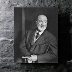 Charles Ives metal print mockup