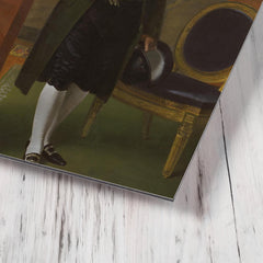 Charles Maurice de Talleyrand-Périgord metal print mockup