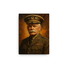 Charles R Forbes canvas print on a plain backdrop in size 12"x16".