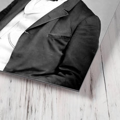 Charles Sumner metal print mockup