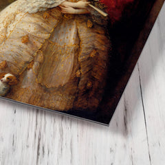 Charlotte of Mecklenburg-Strelitz metal print mockup