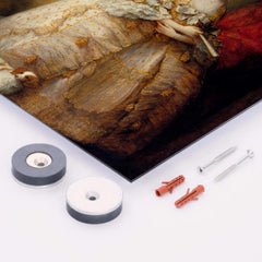 Charlotte of Mecklenburg-Strelitz metal print mockup