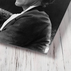 Charlotte Perkins Gilman metal print mockup