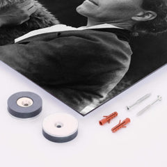 Charlotte Perkins Gilman metal print mockup