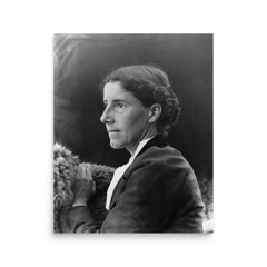 Charlotte Perkins Gilman poster on a plain backdrop in size 16"x20".