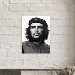 Che Guevara metal print mockup
