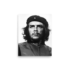 Che Guevara poster on a plain backdrop in size 8"x10".