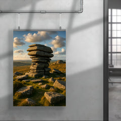 Cheesewring Bodmin Moor England poster 4