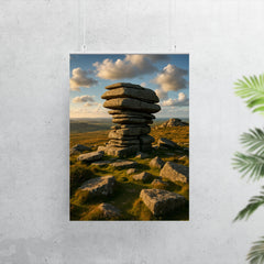 Cheesewring Bodmin Moor England poster 7