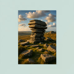 Cheesewring Bodmin Moor England poster 8