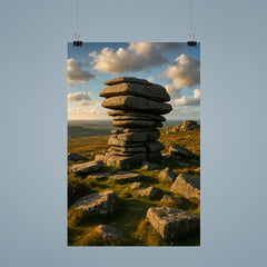 Cheesewring Bodmin Moor England poster 9