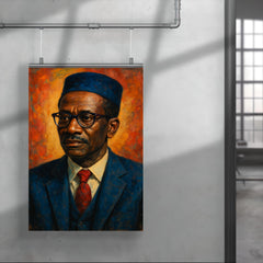 Cheikh Anta Diop scholarly portrait poster 4