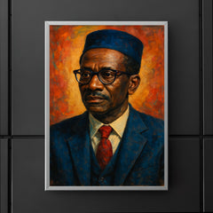 Cheikh Anta Diop scholarly portrait poster 5