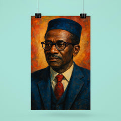 Cheikh Anta Diop scholarly portrait poster 6