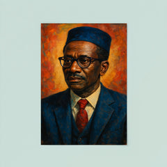 Cheikh Anta Diop scholarly portrait poster 8