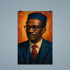 Cheikh Anta Diop scholarly portrait poster 9