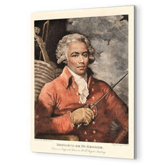 Chevalier de Saint-Georges metal print mockup