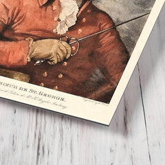 Chevalier de Saint-Georges metal print mockup