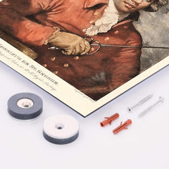 Chevalier de Saint-Georges metal print mockup