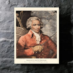 Chevalier de Saint-Georges metal print mockup