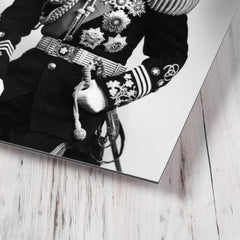 Chiang Kai-shek metal print mockup