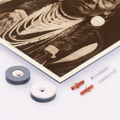 Chief Joseph metal print mockup