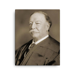 Chief Justice William Howard Taft canvas print on a plain backdrop in size 16"x20".