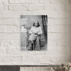 Chief Seattle metal print mockup