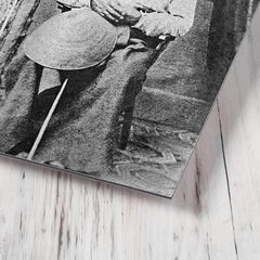 Chief Seattle metal print mockup