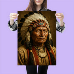 Chief Spotted Tail portrait poster 3