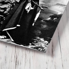 Chief Standing Bear metal print mockup