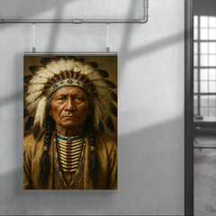 Chief Standing Bear portrait poster 4