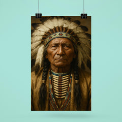 Chief Standing Bear portrait poster 6