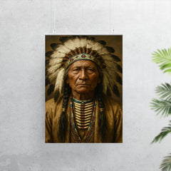 Chief Standing Bear portrait poster 7