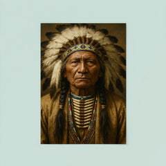 Chief Standing Bear portrait poster 8